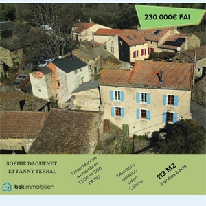 demeure à la vente -   34390  SAINT VINCENT D OLARGUES, surface 113 m2 vente demeure - UBI460462154